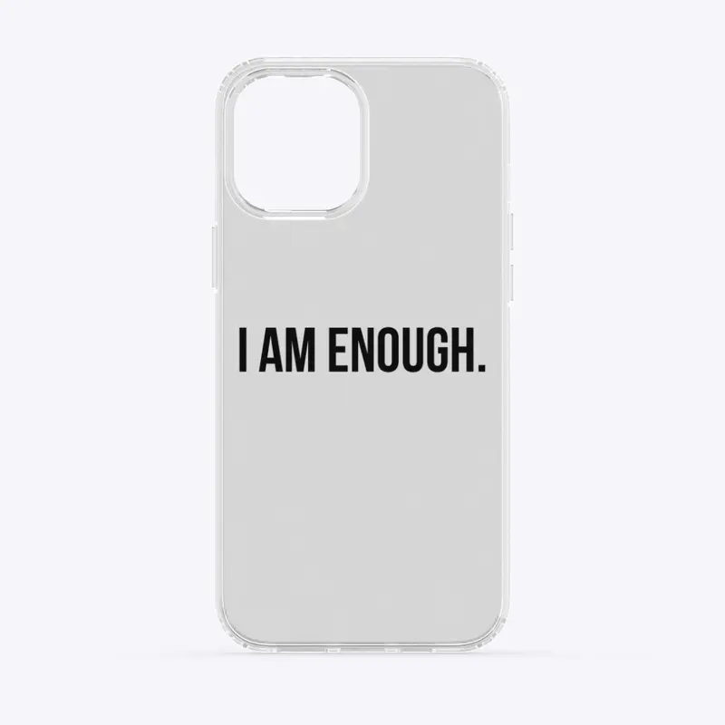 More Than Enough iPhone Clear Case