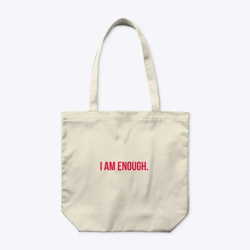 More Than Enough Organic Tote Bag