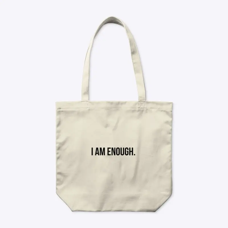 More Than Enough Organic Tote Bag