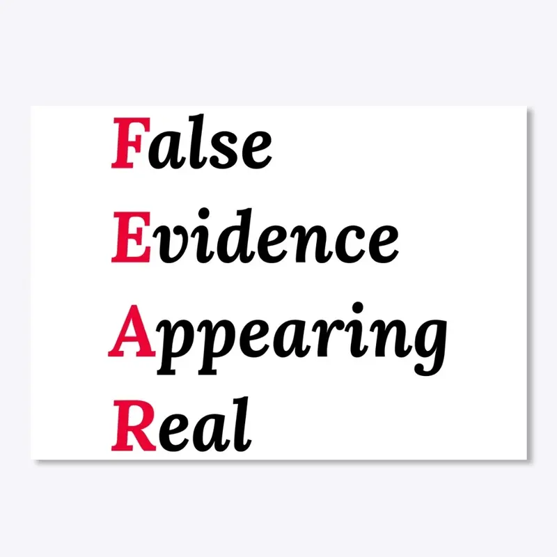 False Evidence Appearing Real